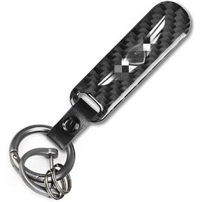 Car carbon fiber keychain resin leather alloy set compatible for Gexxxis G70 G80 G90 GV70 GV80 and more