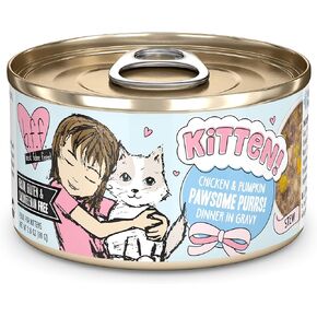 Weruva B.F.F. Kitten Pawsome Purrs, 2.8oz Can (Pack of 12)