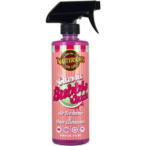 Masterson's Car Care MCC_125_16 Classic Bubble Gum Air Freshener & Odor Eliminator - Fruity Delicious Sprayable Scent - Removes Smoke and Pet Smells (16 oz) Pink