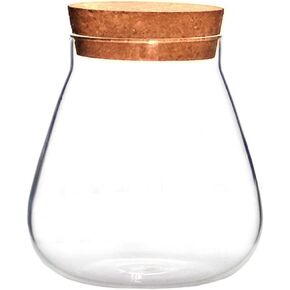 Ciieeo 1Pc Cork Stopper Glass Bottle Small Bottles with Cork Glass Cork Bottles for Wedding Favors, DIY Craft
