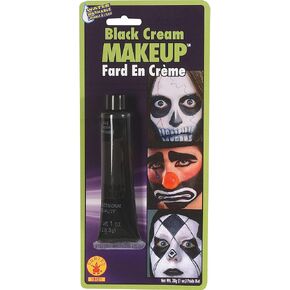 Rubie's Black Cream Makeup, 0.7oz
