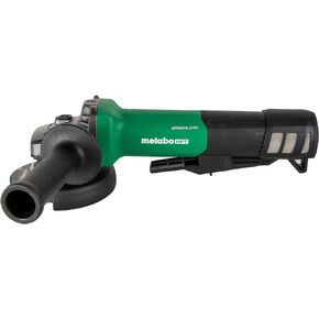 Metabo HPT 5-Inch Angle Grinder | Paddle Switch | 12 Amp AC Brushless Motor | 8,500 RPM | 5 Safety Features | G13BYEQ2
