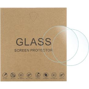 5pcs Watch Glass Screen Protectors 31mm Violet Tempered Glass High AL Anti-Glare 9H Hardness 2.5D Anti-Scratch Anti-Explosion Smartwatch Screen Protection Film