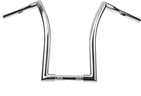 A-Premium 18 inch Handlebars Compatible with Harley-Davidson Fatboy, Heritage Softail, Road Glide, Roadster, Super Glide II, Sportster, Bad Boy, Blackline, Breakout, Deluxe, Replace# HB-3008 in Saudi Arabia