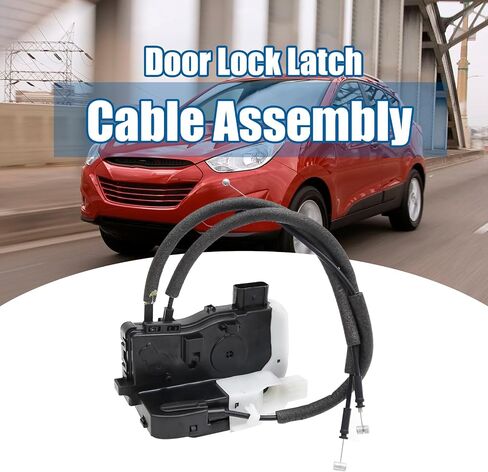 81310-2S000 813102S000 Door Lock Latch & Cable Assembly Replacement for Hyundai Tucson 2010-2017 Sport Utility (Front Left) in Saudi Arabia