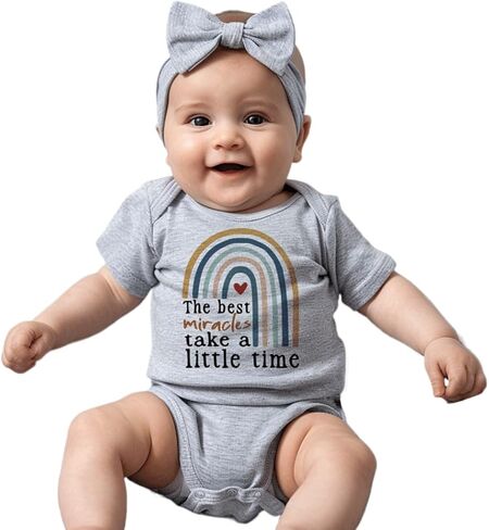 بدلة أطفال من Little Brother بتصميم كلاسيكي Lil Brother بأكمام قصيرة عتيقة للأخوة رومبير كشف عن الحمل in Kuwait