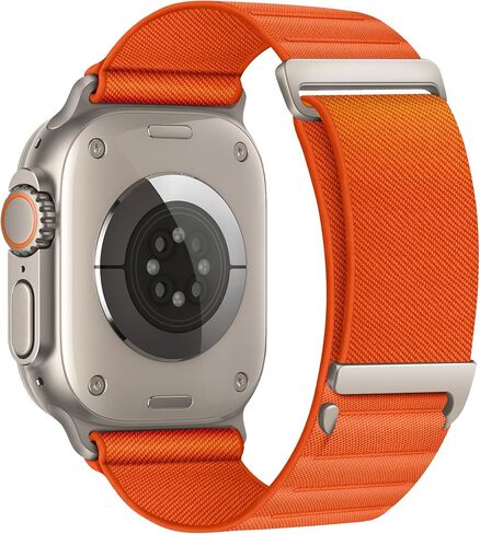 Alpine Loop Compatible With Apple Watch Ultra Watch Band, Alpine Watch Band with Metal C-Clasp Connetor for iWatch Series Ultra 2/ Ultra 9 8 7 6 5 4 3 2 1 SE/SE 2 in Saudi Arabia