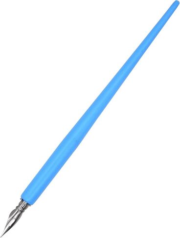 Gullor Calligraphy Dip Pens Manga Artist Cartoon Comic Drawing Painting Kit Tool with 6 Nibs, Brown in Saudi Arabia