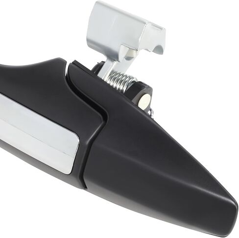 DNA MOTORING Rear Left Outer Door Handle Compatible with 04-08 Acura TSX,Black/Chrome,OEM-DHO-01022 in Saudi Arabia