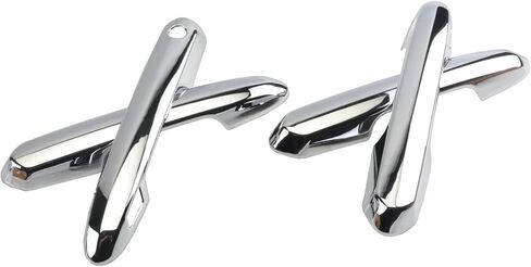 Door Handle Cover Trim Compatible With Toyota Rav4 XLE SE XSE 2019-2023 For Highlander L LE XLE XSE 2020-2023 Exterior Door Handles Accessories Decoration with Smart Key Holes Carbon Fiber style in Kuwait