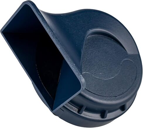 KAX 4pcs Loud Car Horn for Truck Car, Super Loud Car Horn 12v Waterproof Auto Horns, Air Electric Snail Horns 12V High and Low Tone Horn Raging Sound, Black in Saudi Arabia