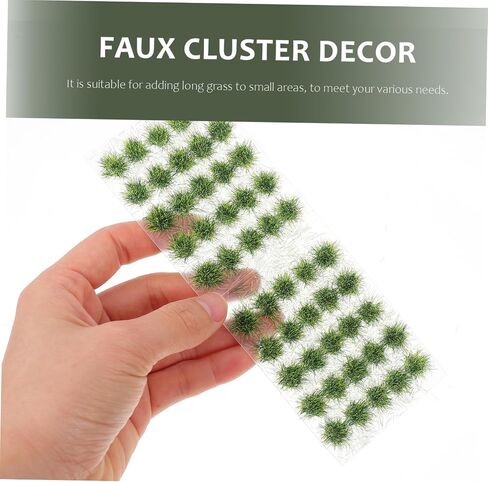 Vaguelly 1 Box Artificial Grass Clusters Artificial Grass Miniature Decoration Miniature Grass Fake Moss Terrain Model Kit Rainforest Animals Figures Diorama Supplies Desert Resin Shrub in Saudi Arabia