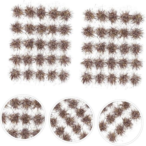 Vaguelly 1 Box Artificial Grass Clusters Artificial Grass Miniature Decoration Miniature Grass Fake Moss Terrain Model Kit Rainforest Animals Figures Diorama Supplies Desert Resin Shrub in Saudi Arabia
