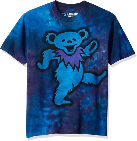 Liquid Blue Men's Grateful Dead Big Bear T-Shirt in Saudi Arabia