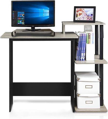 حامل شاشة سايبا للكمبيوتر والكمبيوتر المحمول والطابعة والكمبيوتر المحمول وجميع شاشات العرض المسطحة مع منصة 19 بوصة وارتفاع 3 بوصة، أسود in Kuwait