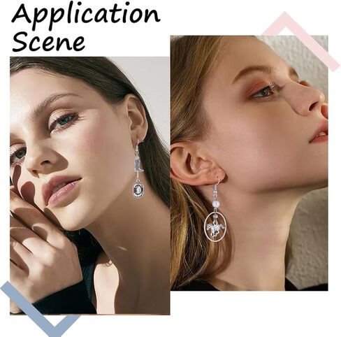 SUNNYCLUE 1 صندوق 90 ​​قطعة سحر رعاة البقر الغربي نمط التبت 3D مصغرة رعاة البقر راعية البقر قبعة سحر الحصان سحر مزدوج الوجهين حذاء سحر لصنع المجوهرات سحر DIY سلسلة المفاتيح لوازم الحرف اليدوية in Saudi Arabia