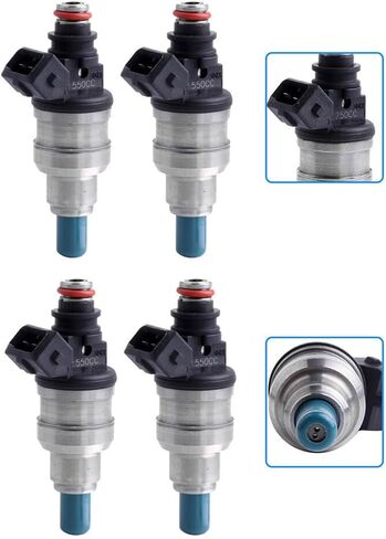 Fuel Injectors Kits,ECCPP Performance 4pcs 2 Hole Fuel Injector 4G63T Fit for Mazda Miata/MX-5 Miata/RX-7,for Eagle for Talon,for Lotus Elise,for Mitsubishi for Eclipse/Lancer,for Plymouth for Laser in Saudi Arabia