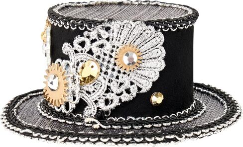 Forum Novelties Unisex-Adult's Standard Steampunk Top Hat, Multi in Saudi Arabia