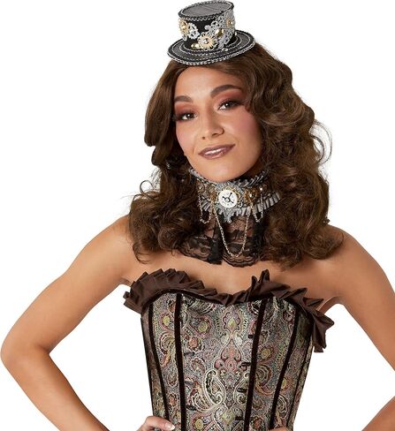Forum Novelties Unisex-Adult's Standard Steampunk Top Hat, Multi in Saudi Arabia