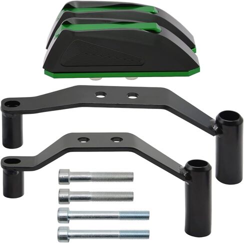 Motorcycles Fall Protection Frame Crash Pads Engine Case Sliders Protector Compatible with Z900 Z 900 2016-2021 (Black) in Saudi Arabia