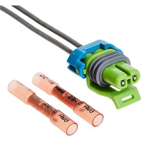 ACDelco GM Original Equipment PT248 2-Way Female Black and Green Multi-Purpose Pigtail , Blue