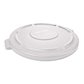 Rubbermaid Commercial Products BRUTE Heavy-Duty Trash/Garbage Can Lid, Gray, Compatible with 55-Gallon BRUTE Container, Pack of 3
