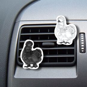 WIRESTER Set of 2 Fresh Scented Car Air Freshener Vent Clip, Decorative Accessories, Interior Decoration for Cars - Baseball, Basketball