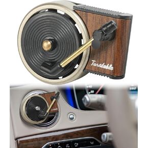 Air Freshener,Record Player Air Freshener,Car Air Fresheners Vent Clips,Car Accessories Car Vent Clip Aromatherapy Fragrance Diffuser,Automotive Air Freshener for Car SUV Gift