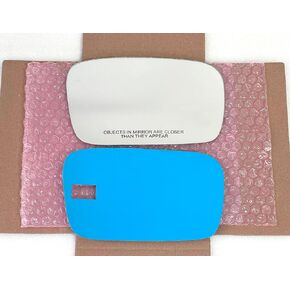 New Replacement Non-Blue Mirror Glass with Full Size Adhesive for 2004-2006 Acura TL Passenger Side View Right RH