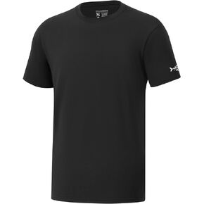BASSDASH Men’s Ultra Soft Cotton Blend UPF 50+ Sun Protection T-Shirt Short Sleeve Lightweight Cooling Casual Basic Tee
