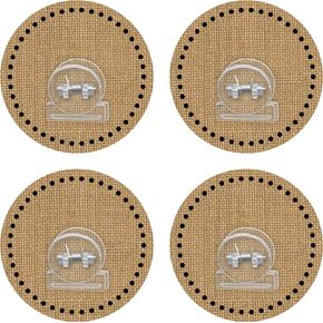 Burlap Clingy Thingies Clips