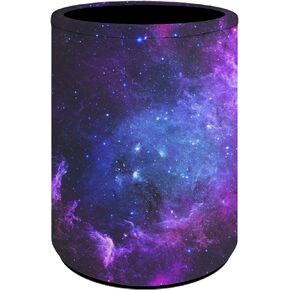 Renewold Galaxy Space Print Pencil Holder Pen Holder, Cylinder Pen Pencil Cup for Home Office, Desktop Stationery Organizer Desk Accessories Stand Cup Pot
