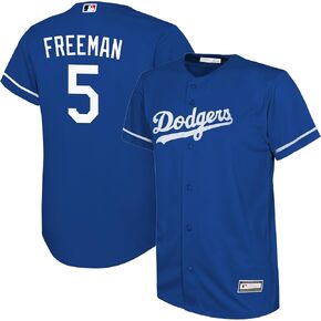 Freddie Freeman Los Angeles Dodgers MLB Kids Youth 8-20 Blue Alternate Player Jersey in Saudi Arabia