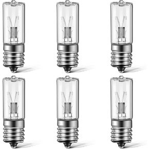 6 Pack LB1000 UVC Replacement Light Bulbs Compatible with Germ Guardian GG1100W, GG1000, GG1100B, GG1000CA, LB-1000, GGH200, 661000CA Air Purifier Sanitizers 3W 10V UVC Lamp Bulb