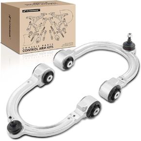 A-Premium 2 x Front Upper Control Arm, with Ball Joint & Bushing, Compatible with Mercedes-Benz W211 S211-2004-2009 - E320 E350 E500 E550, AWD Only