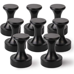 Magnetic Coat Hooks,8 Pack Strong Heavy Duty Neodymium Magnet Hooks, Super Powerful Stylish Magnetic Hangers for Hanging