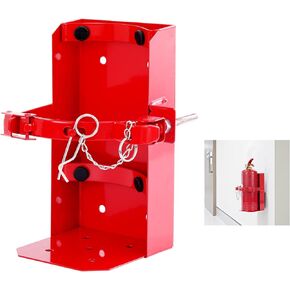 𝑵𝒆𝒘 Heavy Duty Fire Extinguisher Bracket Wall Mount, Vehicle Fire Extinguisher Brackets St12 Steel, Fit for 10lb Dry/5lb CO2 Extinguisher, for School Hospital Truck，Replace amerex 809，3-Yr warranty