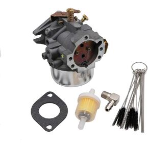 KIPA Carburetor for Kohler Magnum KT17 KT19 M18 M20 MV18 MV20 52-053-18 52-053-28 5205309 5205318 5205328 Lawnmower, With Gaskets & Carbon Dirt Jet Cleaner Tool Kit