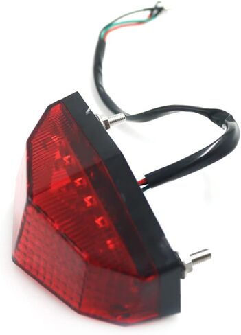 crazy sport 12V Universal License Plate LED Light ATV Lamp Bracket Car Motorcycle Rear Light in Kuwait