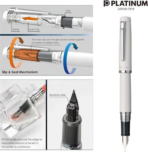 Platinum Fountain Pen, Prosion #50 Deep Sea, Fine Point, PNS-5000 50-2 in Saudi Arabia