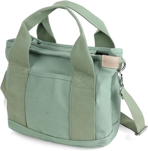 Canvas Tote Bag Large Multi-Pocket Handbag Japanese Handmade Crossbody Bag Cute Shoulder Purse Travel Satchel Hobo Bag in Saudi Arabia