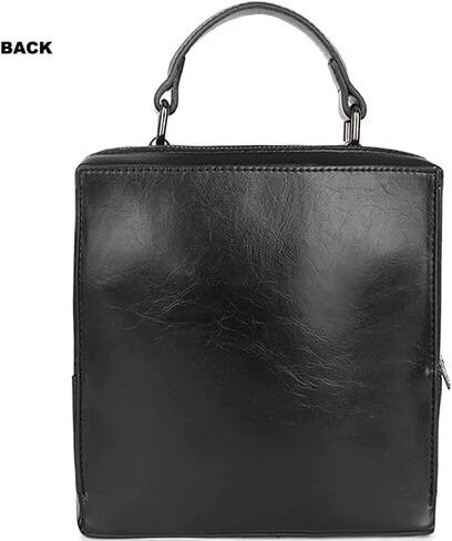 3D Skull Crossbody Bag for Women and Men PU Leather Shoulder Bag Satchel Gothic Purse Hip-hop Handbags Square Bag in Saudi Arabia