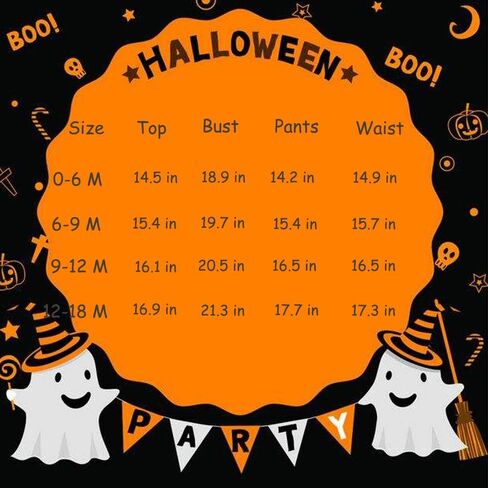 OneCut My First Halloween Newborn Infant Baby Boy Girls Pumpkin Printed Long Sleeve Outfits Set in Saudi Arabia