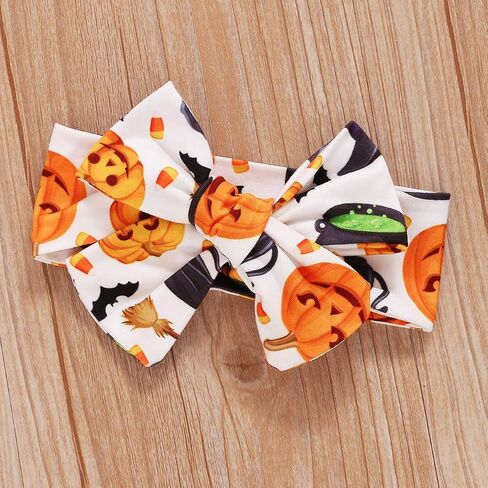 OneCut My First Halloween Newborn Infant Baby Boy Girls Pumpkin Printed Long Sleeve Outfits Set in Saudi Arabia