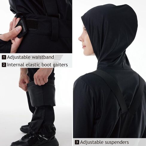 Snowboard Pants Women,Snow Ski Bibs Winter Waterproof Insulated Snowboarding Trousers for Skiing in Saudi Arabia