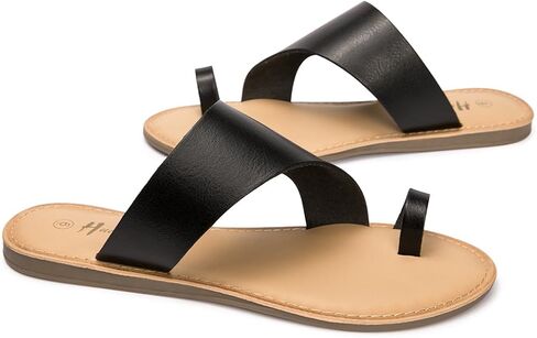 Women's Sandals Slip On Flat Sandals Flip Flop Thong Sandals for Women Dressy Summer in Saudi Arabia