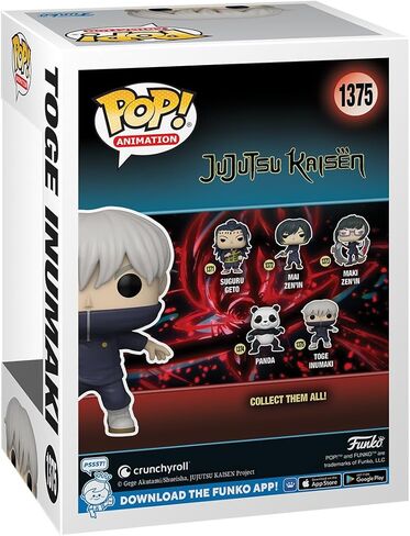 فانكو! الرسوم المتحركة البوب: Jujutsu Kaisen - Toge Inumaki with Chase (قد تختلف التصاميم) in Saudi Arabia