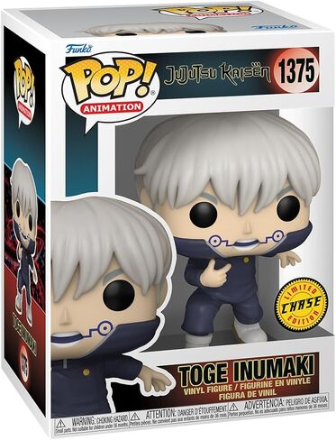 فانكو! الرسوم المتحركة البوب: Jujutsu Kaisen - Toge Inumaki with Chase (قد تختلف التصاميم) in Saudi Arabia