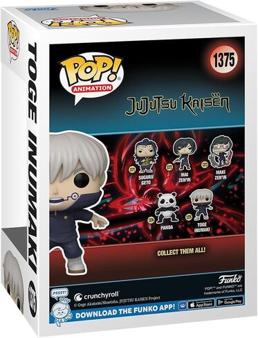 فانكو! الرسوم المتحركة البوب: Jujutsu Kaisen - Toge Inumaki with Chase (قد تختلف التصاميم) in Saudi Arabia