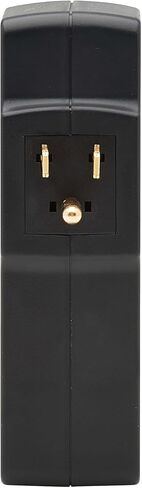 Tripp Lite 3 Outlet Portable Surge Protector Power Strip, 18in Cord, 2 USB, & $25,000 INSURANCE (TRAVELER3USB) Black in Kuwait